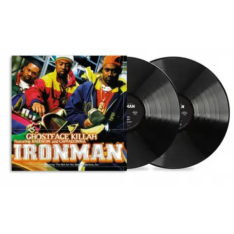 Ghostface Killah — Ironman, 140 gram vinyl 2xLP
